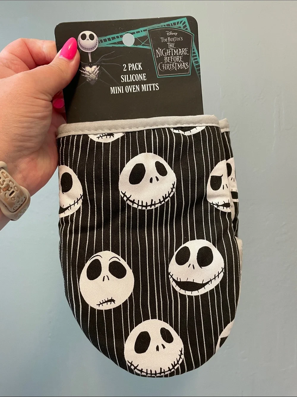 Disney's The Nightmare Before Christmas Kitchen Towels & Hot Pads Set - NWT